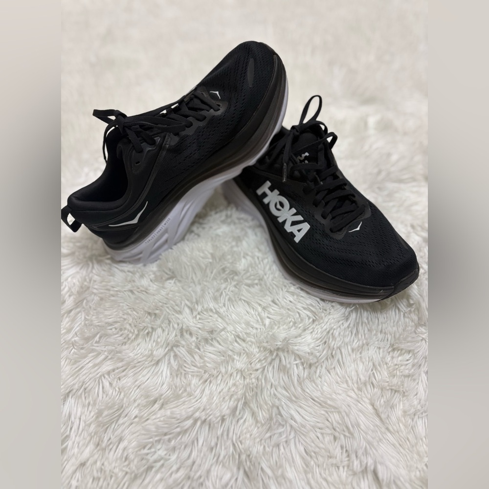 Hoka Black Athletic Sneakers